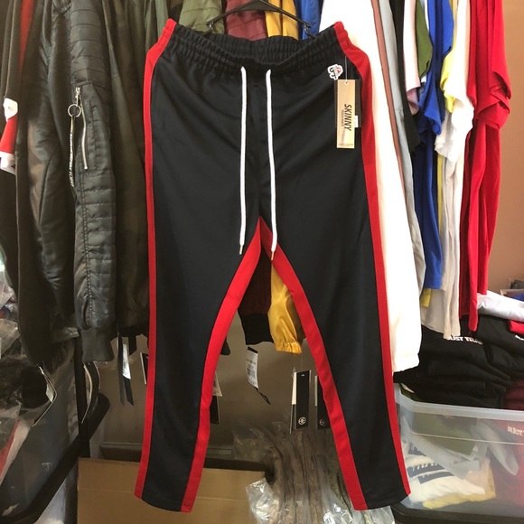 Other - Track Pants II - Navy/Red Other - Track Pants II - Navy/Red